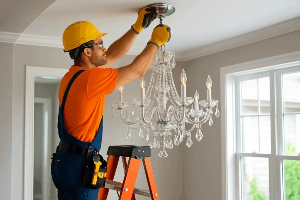 اعزام نصاب لوستر تهران حرفه ای (خدمات نصب لوستر)